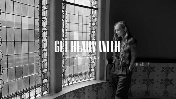 Vogue / Dyson - Creative Video Agency, showcasing a woman by a large window with intricate ironwork,.